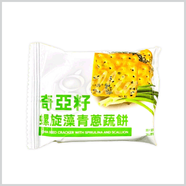 奇亞籽螺旋藻青蔥蔬餅