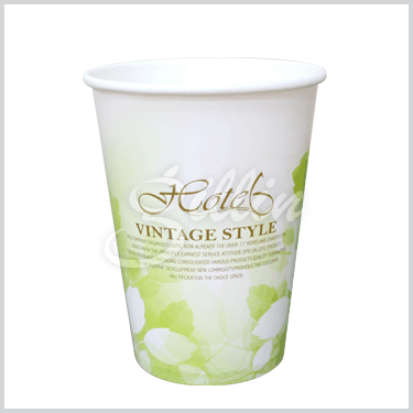 綠之茵270cc冷熱公版紙杯