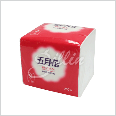 五月花輕柔單抽雙層衛生紙